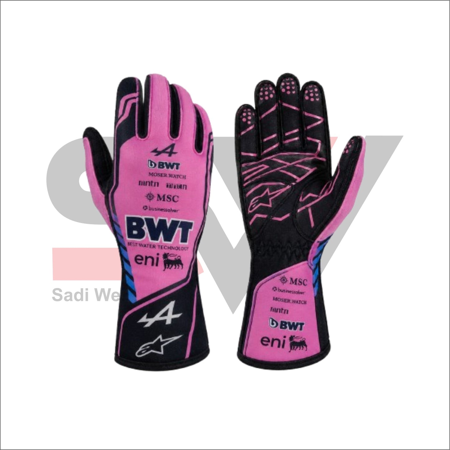 BWT Alpine F1 Style Racing Gloves 2026