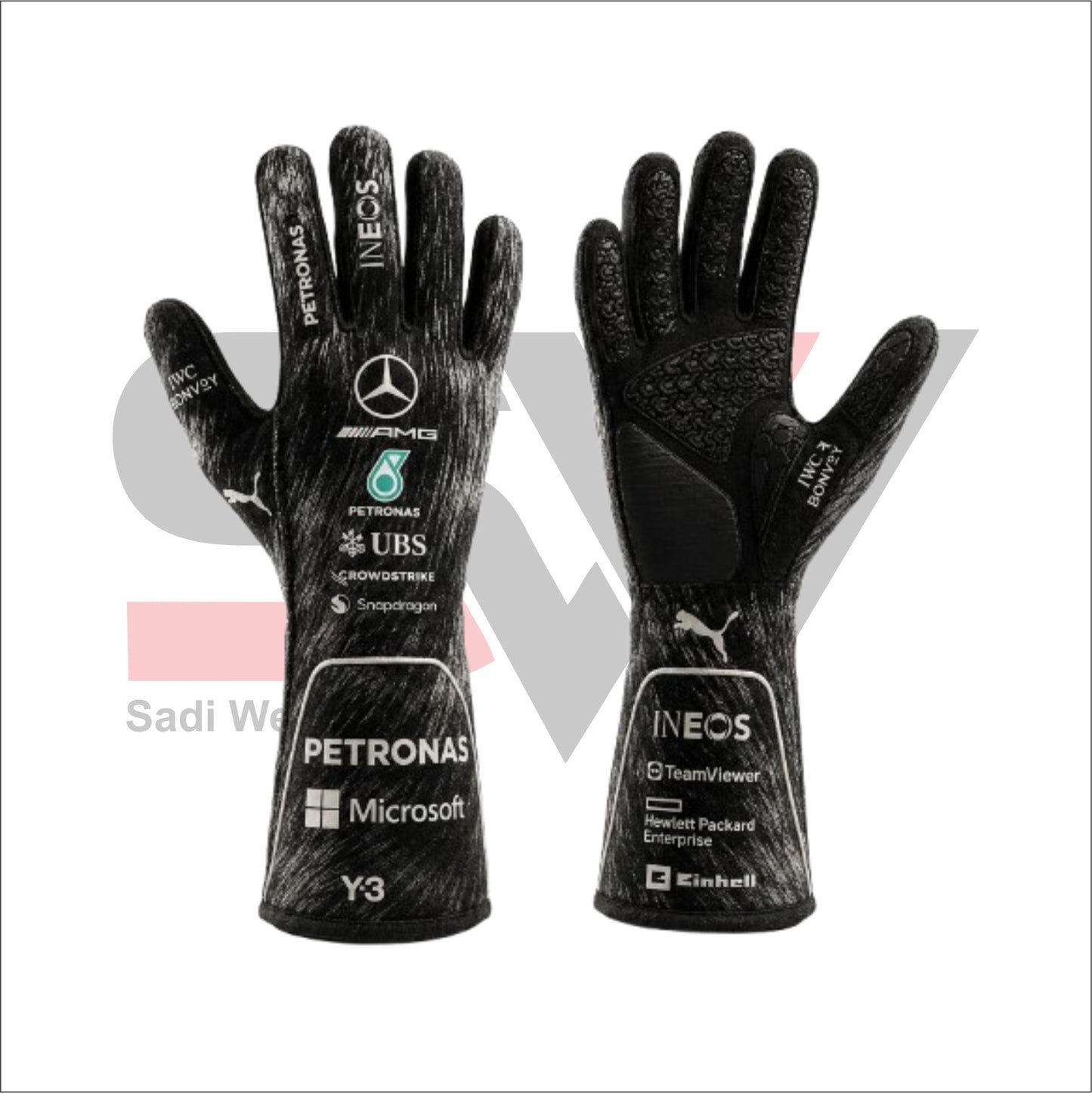 Mercedes AMG Petronas F1 Racing Gloves 2026