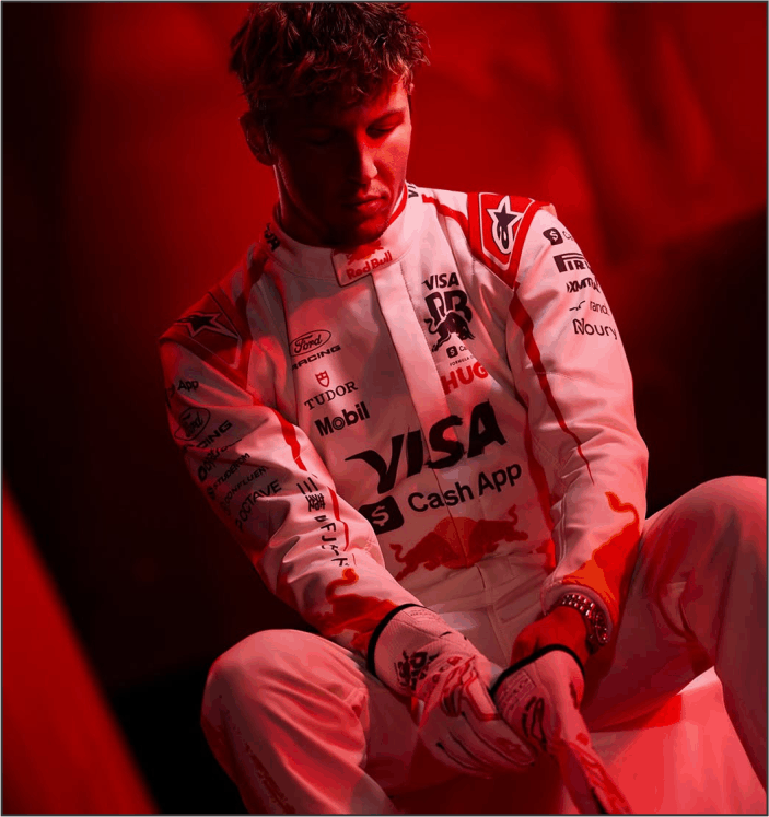 Liam Lawson 2026 Visa Cash Japanese GP F1 Racing Suit