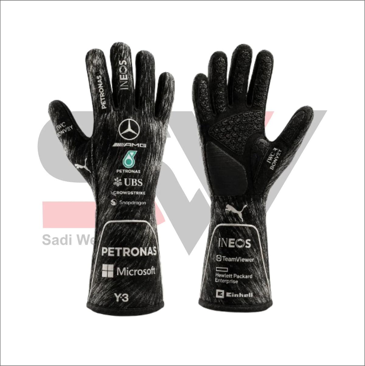 Mercedes AMG Petronas F1 Racing Gloves 2026