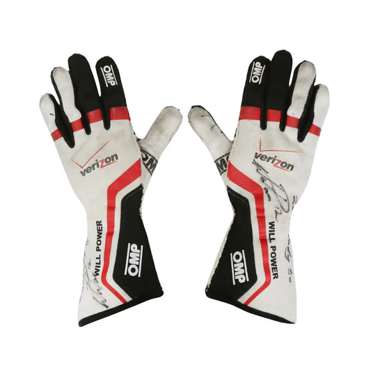 Will Power 2012 Indy 500 IndyCar F1 Racing Gloves