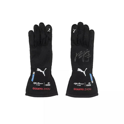 Zhou Guanyu 2022 Singapore GP F1 Racing Gloves