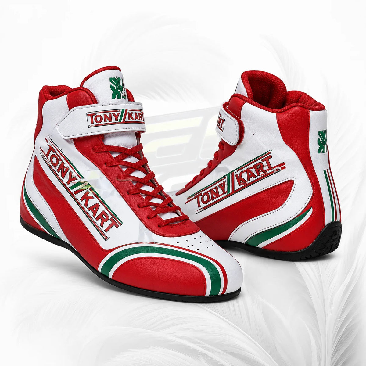 Tony Kart Racing Shoes – Red & White