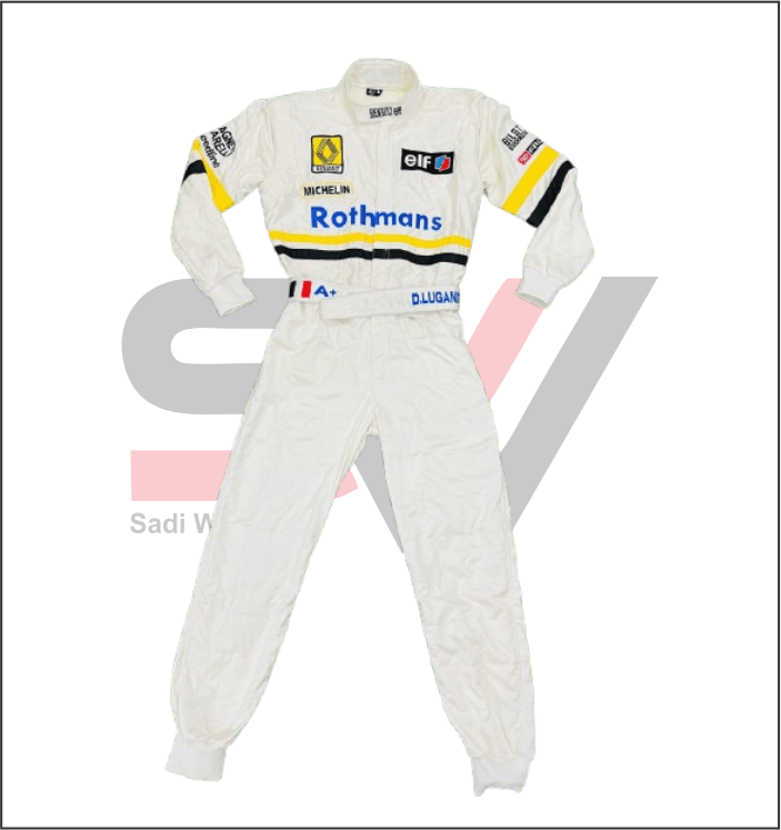 Vintage Renault Rally Racing Suit
