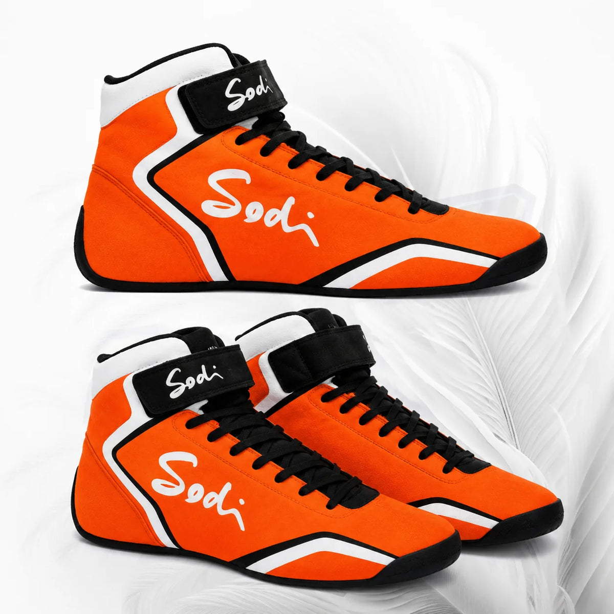 Sodi Orange Kart Racing Shoes