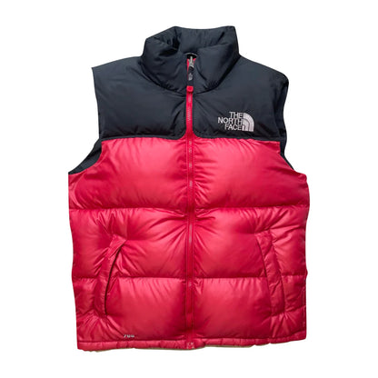 The North Face Pale Red Gilet Puffer Jacket