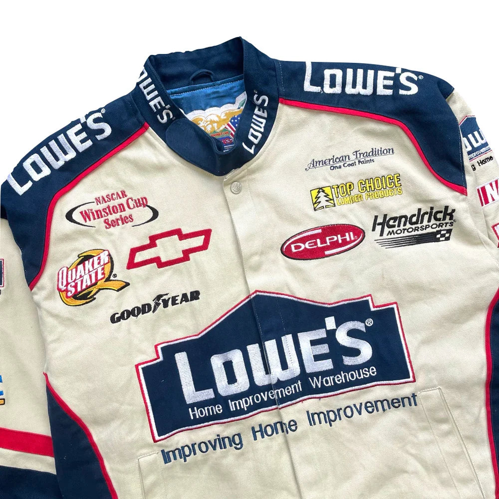 Vintage Lowe's Nascar Racing Jacket