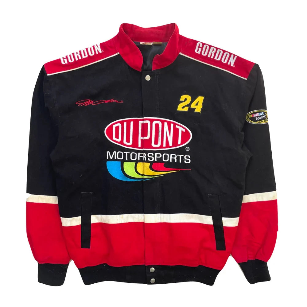 Vintage DuPont Care Nascar Racing Jacket