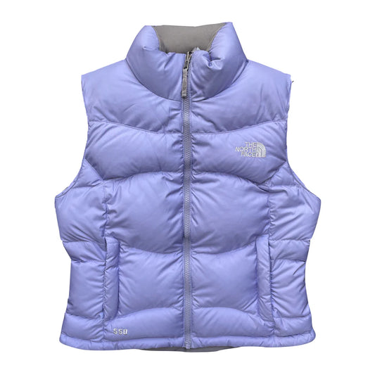 The North Face Women’s Baby Pink/ Lilac Purple Gilet Puffer Jacket