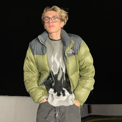 The North Face Green Puffer Jacket