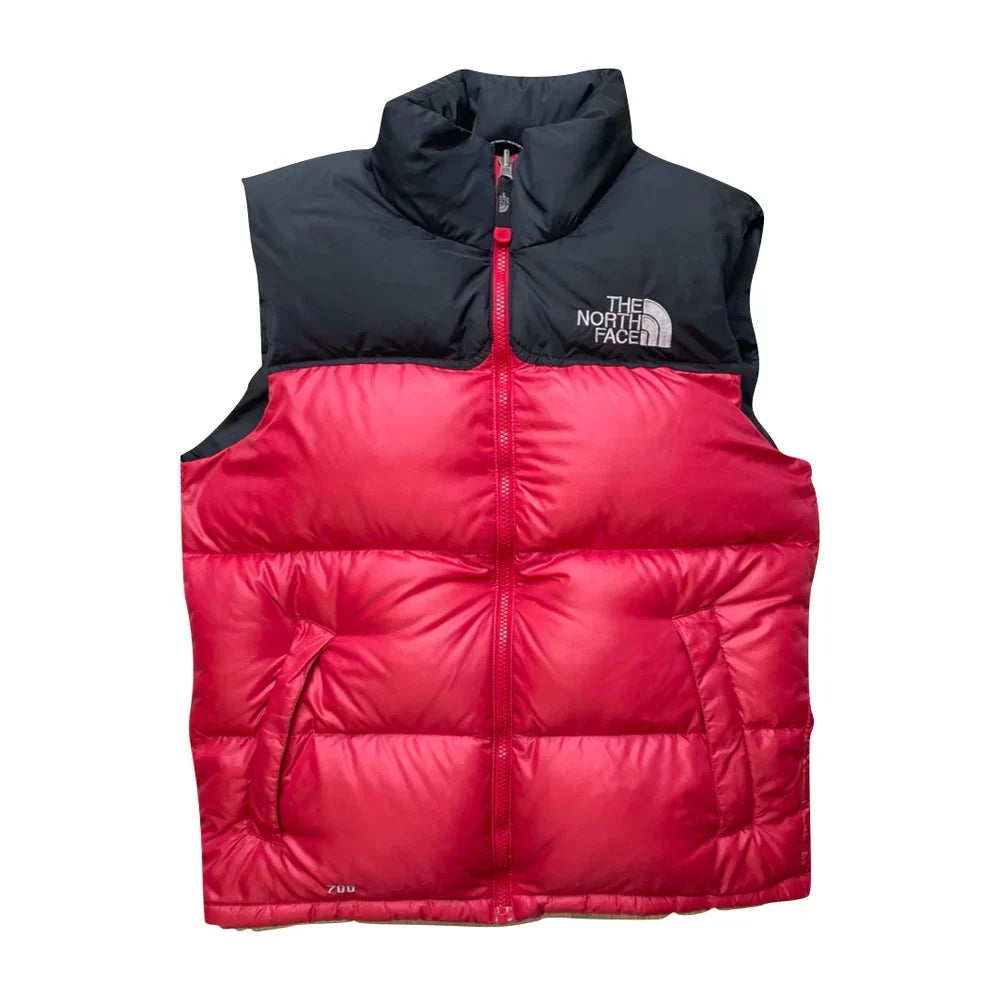 The North Face Pale Red Gilet Puffer Jacket