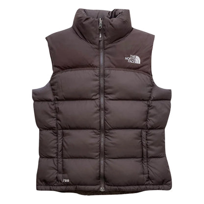 The North Face Womens Brown Gilet Puffer Jacket