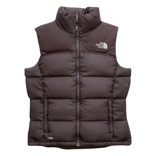 The North Face Womens Brown Gilet Puffer Jacket