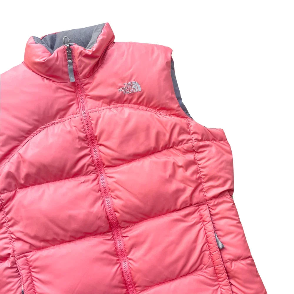 The North Face Red Gilet Puffer Jacket