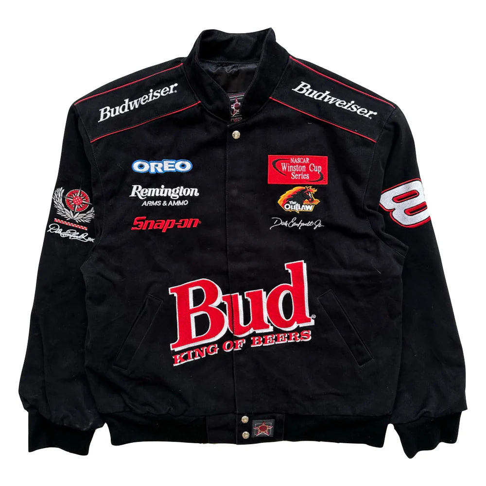 Vintage Bud Nascar Racing Jacket