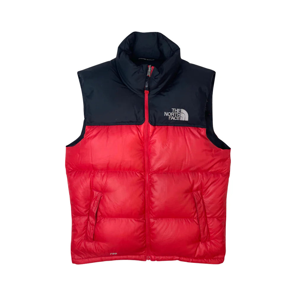 The North Face Red Gilet Puffer Jacket