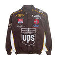 Vintage UPS Brown Nascar Racing Jacket
