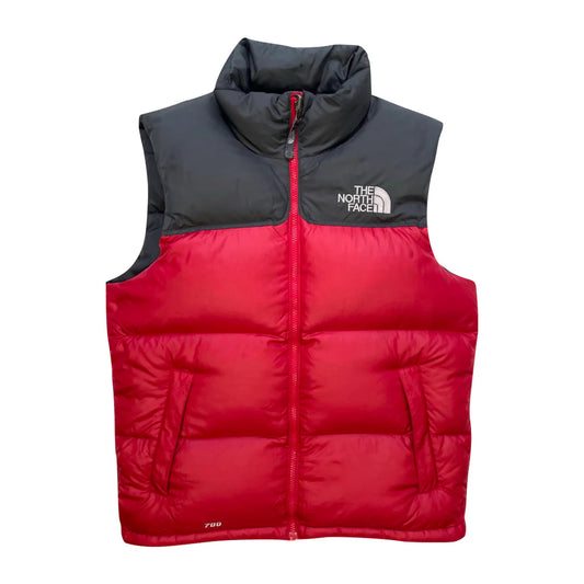 The North Face Red Gilet Puffer Jacket