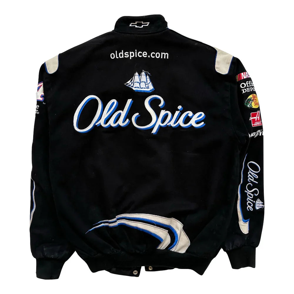 Vintage Old Spice Nascar Racing Jacket