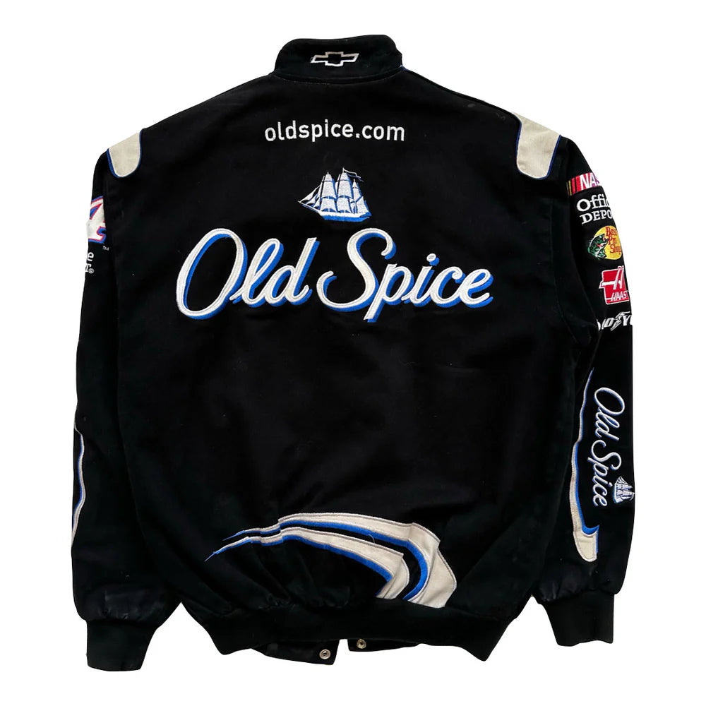 Vintage Old Spice Nascar Racing Jacket