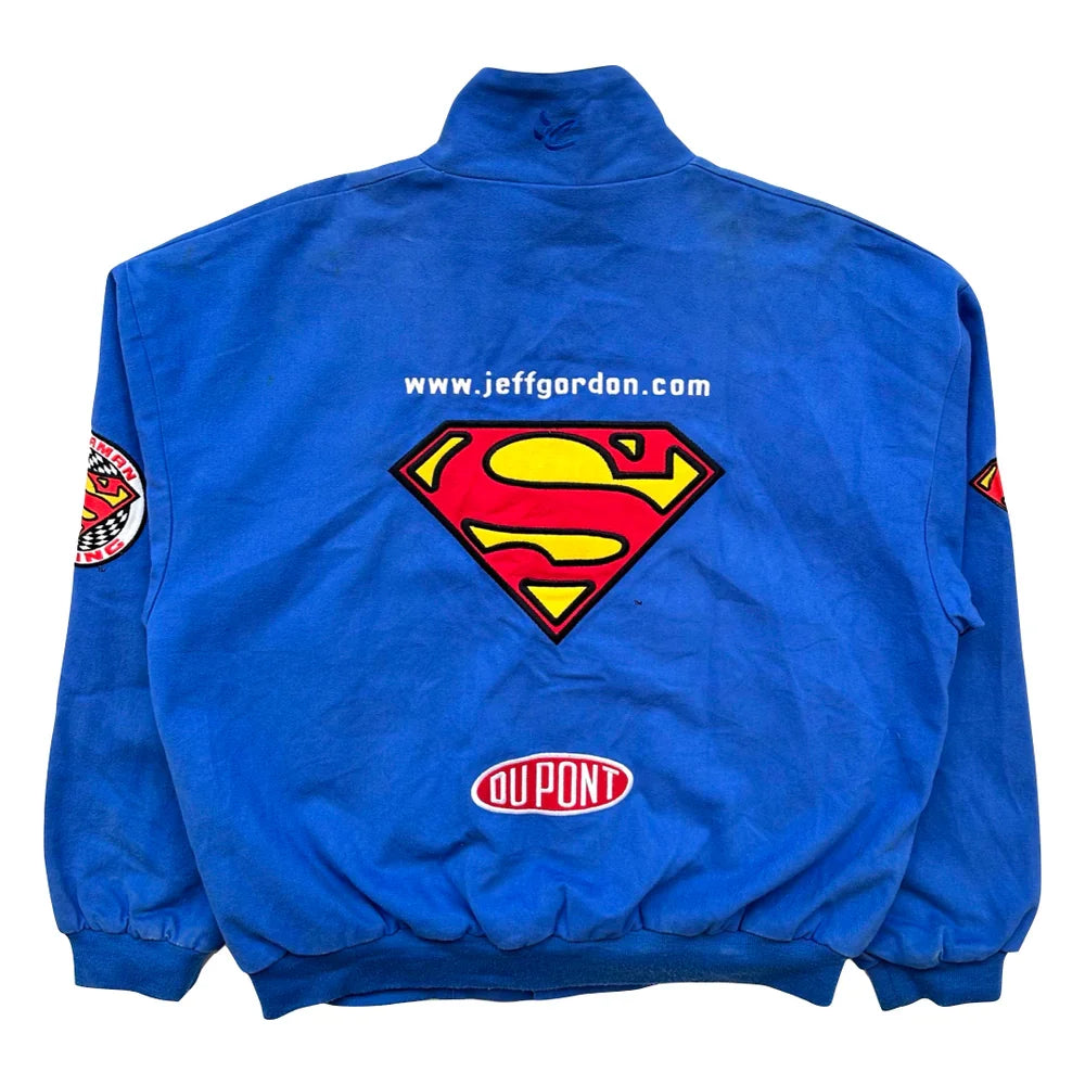 Vintage DuPont Blue Nascar Racing Jacket
