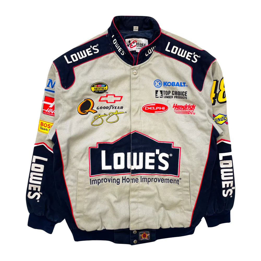 Vintage Lowe's Hunger Nascar Racing Jacket (Copy)