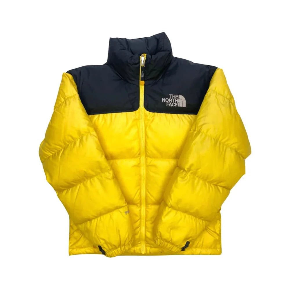 The North Face Yellow Puffer Jacket