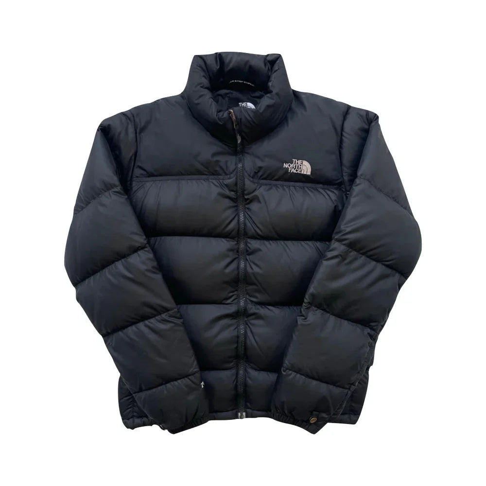 The North Face Womens Black Puffer Jacket WITH FAULT