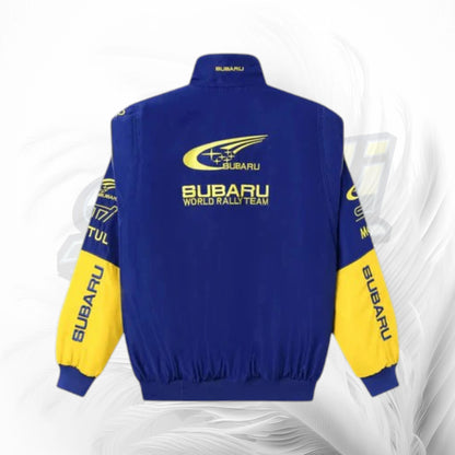 Subaru Rally Vintage Racing Jacket - Blue Edition