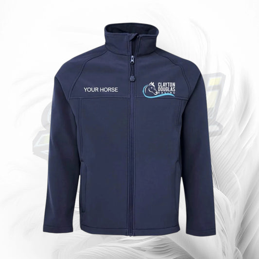 Clayton Douglas - SoftShell Jacket Personalised