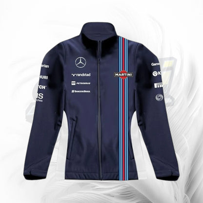Williams Martini Racing Women's Team Softshell Track Jacket