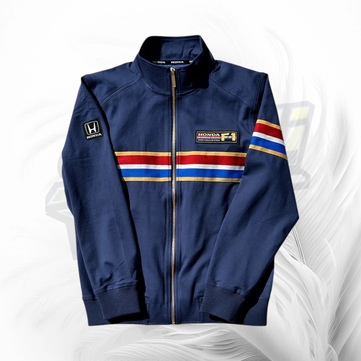 1986 Honda F1 Team Zipper Jacket (Blue)