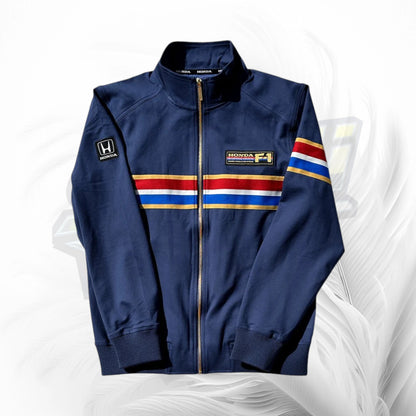 1986 Honda F1 Team Zipper Jacket (Blue)