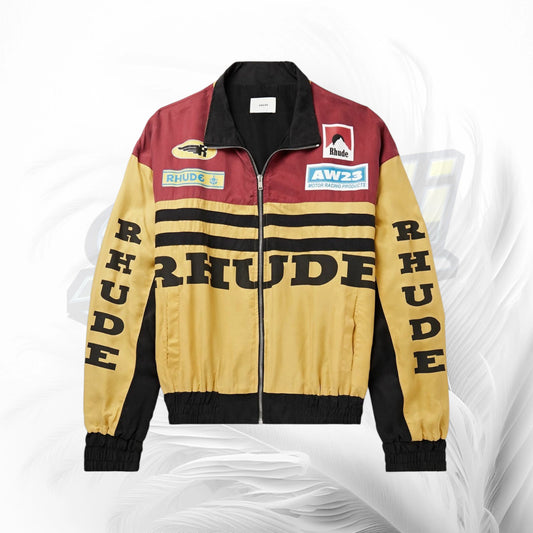 Rhude Men's Nylon Rally Racing Jacket - Bergdorf Goodman
