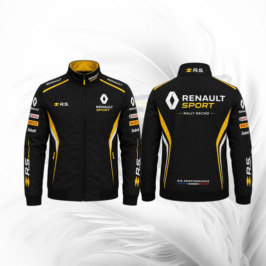 Renault Sport Rally Racing Jacket Black & Yellow