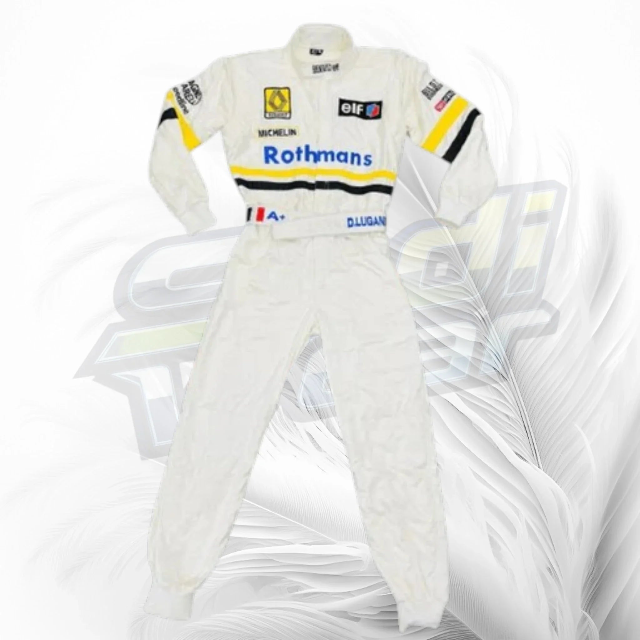 Vintage Renault Rally Racing Suit