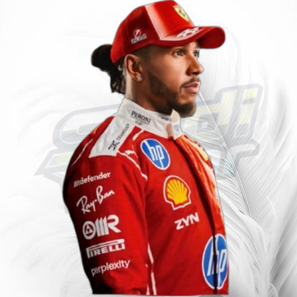Lewis Hamilton Ferrari F1 Racing Suit 2026