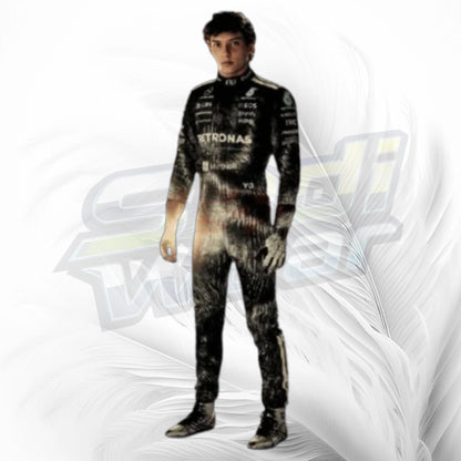 2026 Kimi Antonelli Mercedes Unique Wolf F1 Race Suit
