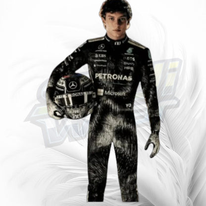 2026 Kimi Antonelli Mercedes Unique Wolf F1 Race Suit