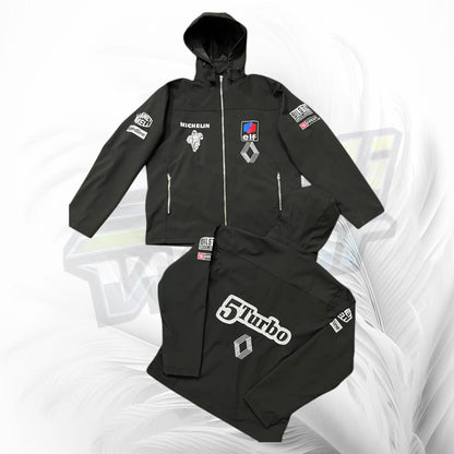 5 Turbo Black Rally Racing Jacket