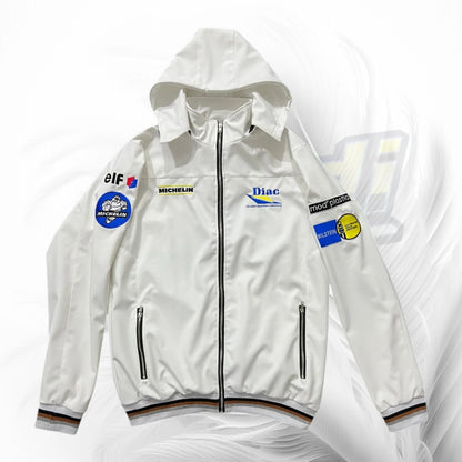 Vintage Renault Rally Racing Jacket White