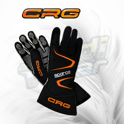 CRG Racing Gloves Black Orange