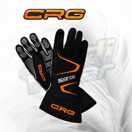CRG Racing Gloves Black Orange