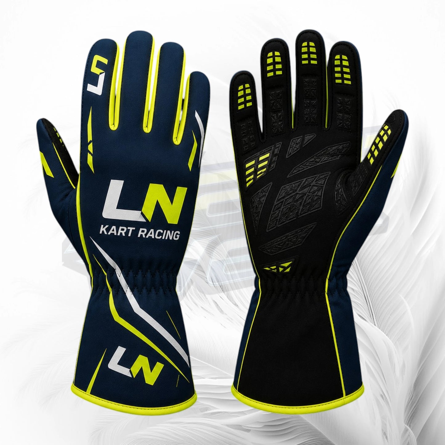 LN Neon Kart Racing Gloves
