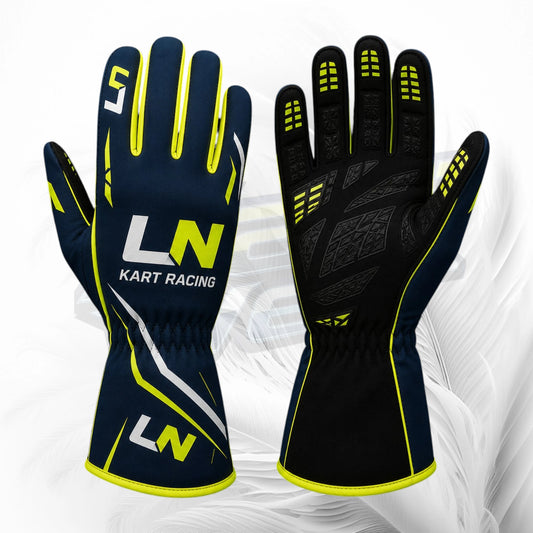 LN Neon Kart Racing Gloves