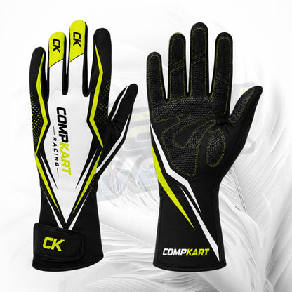 CompKart Neon Pro Racing Gloves
