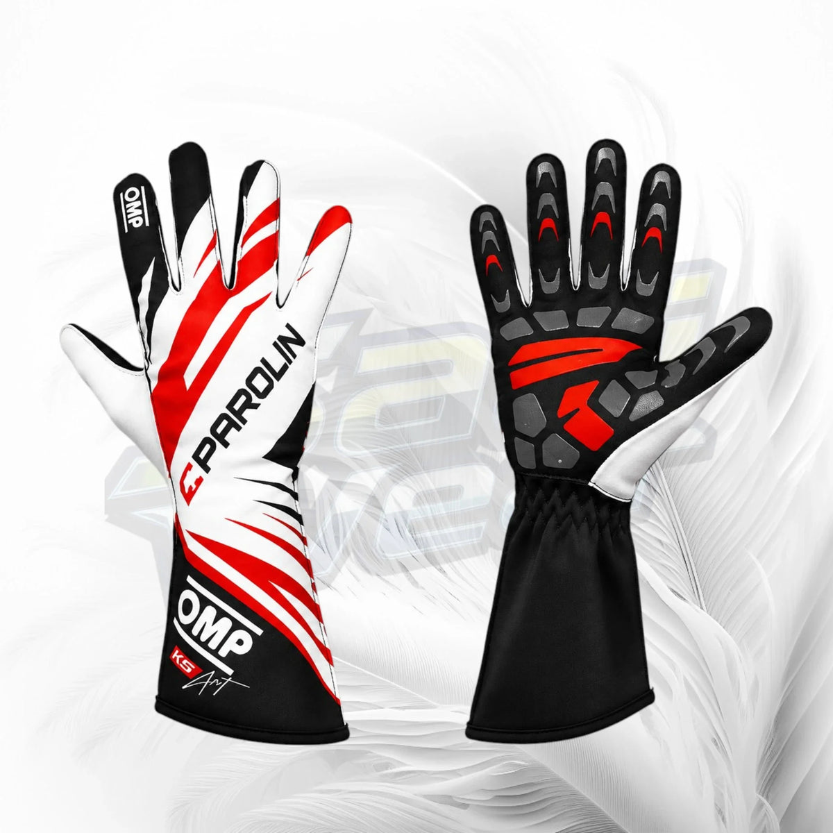 Parolin OMP KS Art Kart Racing Gloves