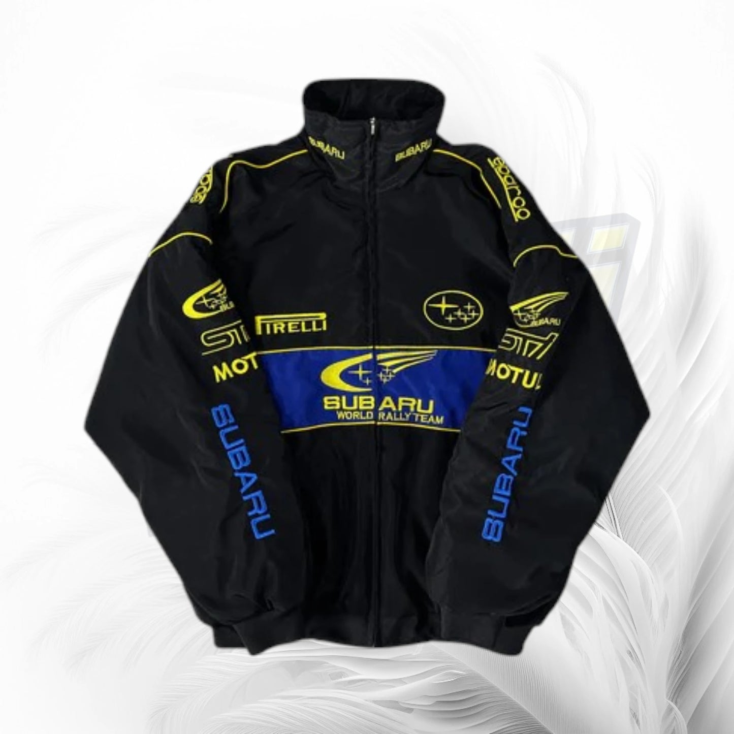 Subaru Rally Vintage Racing Jacket - Black Edition
