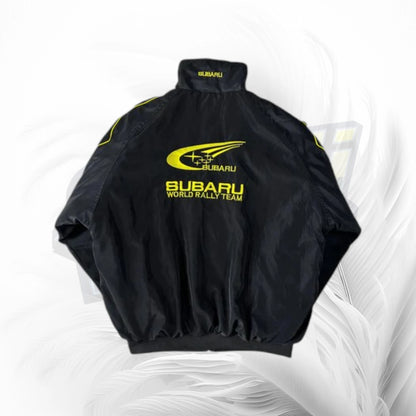 Subaru Rally Vintage Racing Jacket - Black Edition