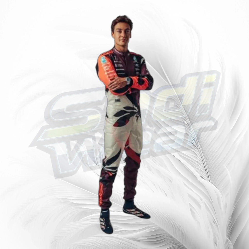 George Russell 2025 Miami GP F1 Racing Suit